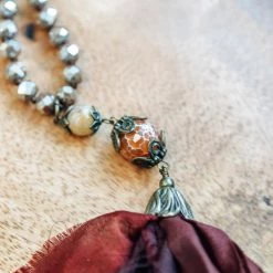 Iris & Rainbow Boutique New Arrivals #H580 The Traveler's Tassel Necklace