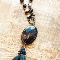 Iris & Rainbow Boutique #H589 Frayed Nights Tassel Necklace