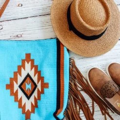 Iris & Rainbow Boutique #713 Tribal Fringe Bag New Arrivals