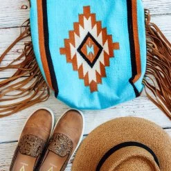 Iris & Rainbow Boutique #713 Tribal Fringe Bag New Arrivals