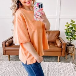 No Ship Drop Ship New Arrivals Stretch The Truth Oversized Top In Peach 18 No Ship Drop Ship New Arrivals Stretch The Truth Oversized Top In Peach