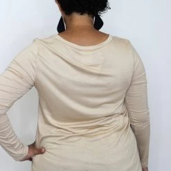 Iris & Rainbow Boutique #K409 Enchanting The Empire Top (MOCHA)