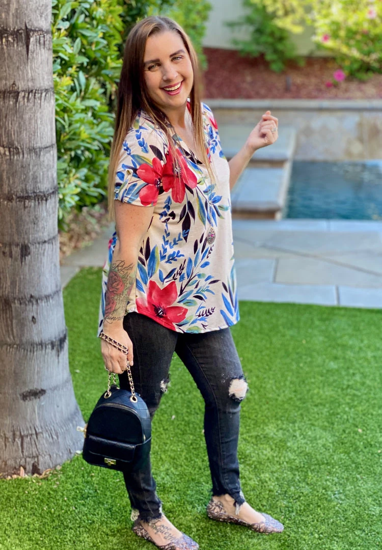 Boutique Simplified Paradise Dreams Mandarin Collar Top New Arrivals 7 Boutique Simplified Paradise Dreams Mandarin Collar Top New Arrivals