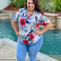 Boutique Simplified Paradise Dreams Mandarin Collar Top New Arrivals 15 Boutique Simplified Paradise Dreams Mandarin Collar Top New Arrivals