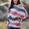 Boutique Simplified Right Touch Long Sleeve Dolman New Arrivals