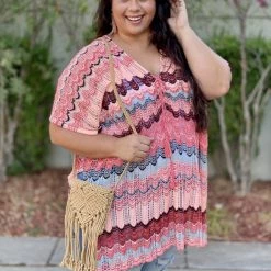 Boutique Simplified New Arrivals Beachy Waves Loose Fit Poncho
