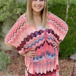 Boutique Simplified New Arrivals Beachy Waves Loose Fit Poncho