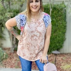 Boutique Simplified New Arrivals Explore The Unknown Short Sleeve Top