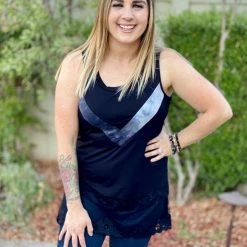 Boutique Simplified New Arrivals Smoke And Mirrors Sleeveless Tunic