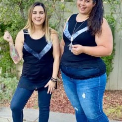 Boutique Simplified New Arrivals Smoke And Mirrors Sleeveless Tunic