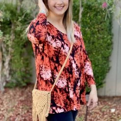 Boutique Simplified Sedona Sunset Long Sleeve Swing Tunic New Arrivals 16 Boutique Simplified Sedona Sunset Long Sleeve Swing Tunic New Arrivals