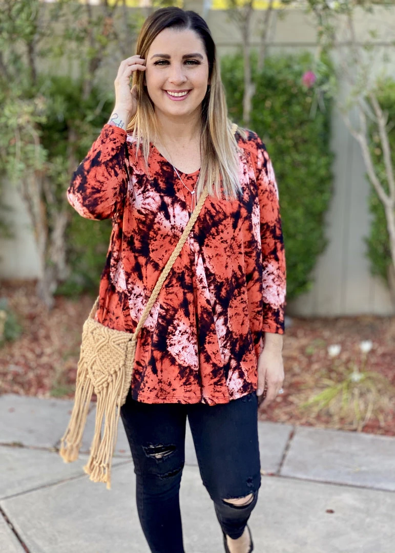 Boutique Simplified Sedona Sunset Long Sleeve Swing Tunic New Arrivals 10 Boutique Simplified Sedona Sunset Long Sleeve Swing Tunic New Arrivals