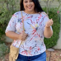 Boutique Simplified New Arrivals Radiate Love Open Shoulder Top