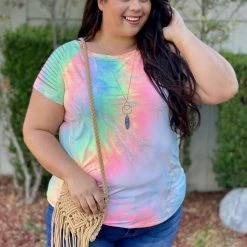 Boutique Simplified New Arrivals Head In The Clouds Laser Cut Top