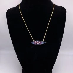 Iris & Rainbow Boutique New Arrivals #M148 Melania Clara - Necklace Nile Gold Multi