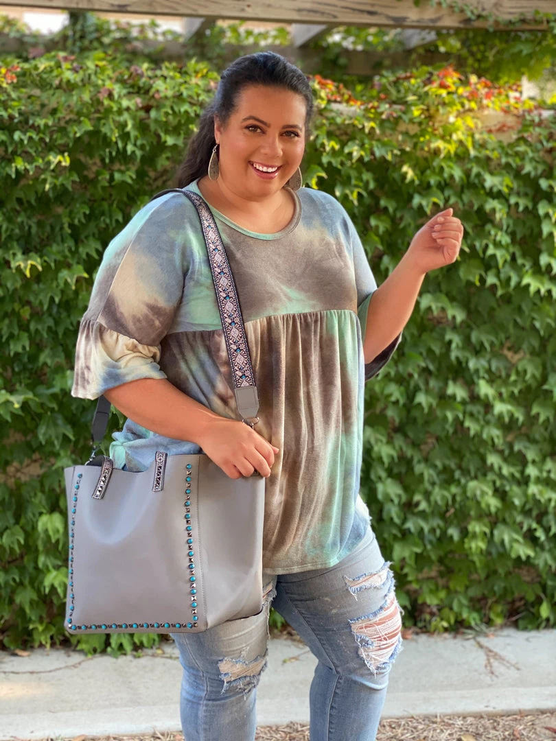 Boutique Simplified Jazzy Tie Dye Ruffle Sleeve New Arrivals 9 Boutique Simplified Jazzy Tie Dye Ruffle Sleeve New Arrivals