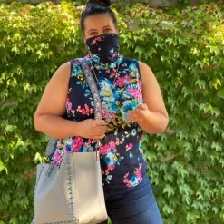 Boutique Simplified Everyday Essentials Tank In Floral New Arrivals