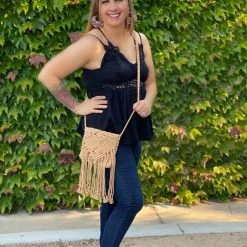 Boutique Simplified Opal Lace Trim Cami Top In Black 15 Boutique Simplified Opal Lace Trim Cami Top In Black