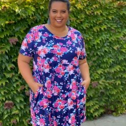 Boutique Simplified Extremely Delightful T-Shirt Dress