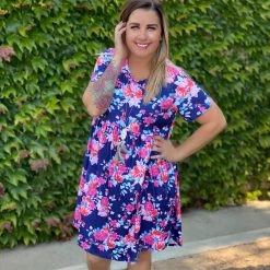 Boutique Simplified Extremely Delightful T-Shirt Dress