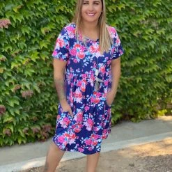 Boutique Simplified Extremely Delightful T-Shirt Dress