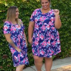 Boutique Simplified Extremely Delightful T-Shirt Dress