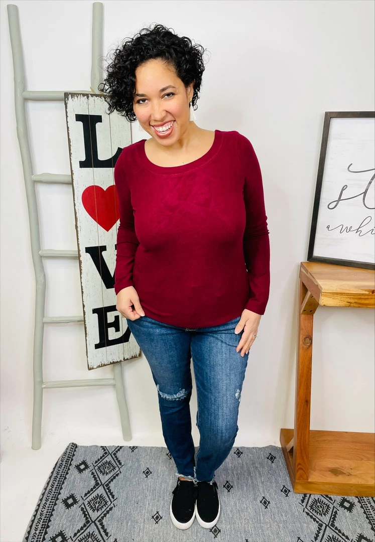 Iris & Rainbow Boutique New Arrivals #L957 Smooth Velutinous (Merlot) 3 Iris & Rainbow Boutique New Arrivals #L957 Smooth Velutinous (Merlot)