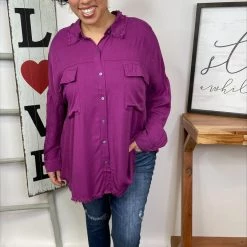 Iris & Rainbow Boutique #L959 I'm Outta Love (Plum) New Arrivals