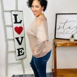 Iris & Rainbow Boutique #L971 Thank God I Found This Top (Taupe) New Arrivals 8 Iris & Rainbow Boutique #L971 Thank God I Found This Top (Taupe) New Arrivals