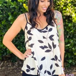 Boutique Simplified Leaf Me Be Tank New Arrivals 15 Boutique Simplified Leaf Me Be Tank New Arrivals