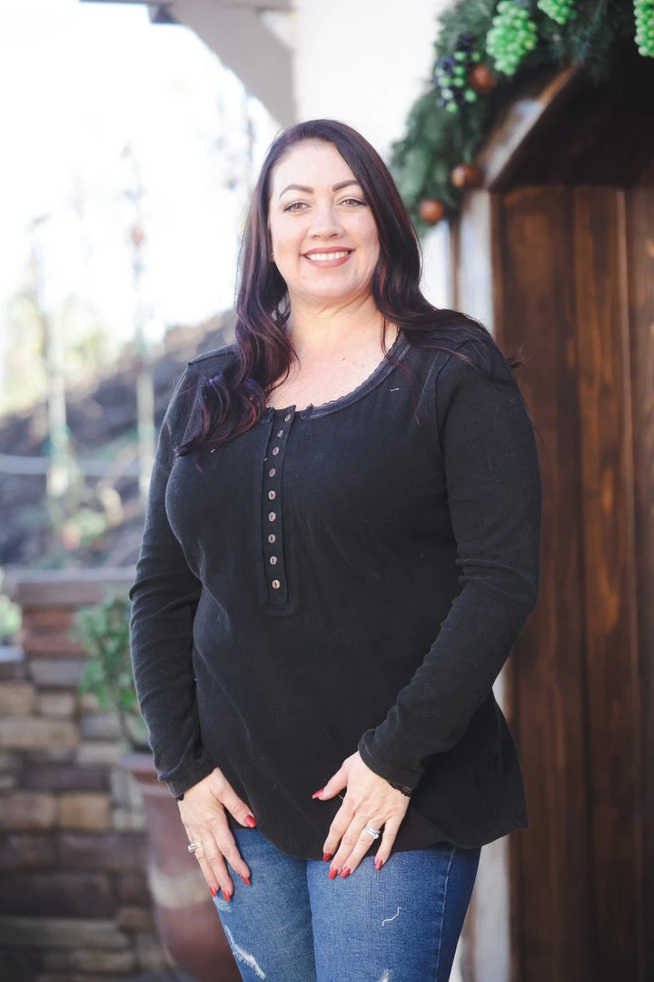 Boutique Simplified My Forever Black Sweater Henley New Arrivals 4 Boutique Simplified My Forever Black Sweater Henley New Arrivals