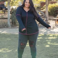 Boutique Simplified Best Black Hoodie In Town