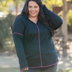 Boutique Simplified Best Black Hoodie In Town