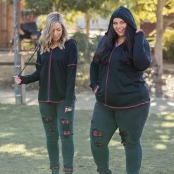 Boutique Simplified Best Black Hoodie In Town