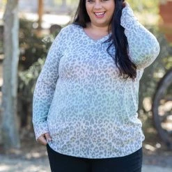 Boutique Simplified Oakley Ombre Long Sleeve Top New Arrivals