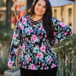 Boutique Simplified New Arrivals Botanical Goddess Criss Cross Top 18 Boutique Simplified New Arrivals Botanical Goddess Criss Cross Top