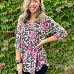 Boutique Simplified New Arrivals Peruvian Dreamin' 3/4 Sleeve Top