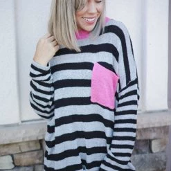 Boutique Simplified Pinkalicious Knit Sweater