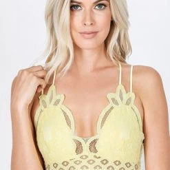 Boutique Simplified New Arrivals Opal Bralette In Sunshine Yellow