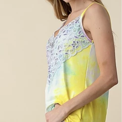 Boutique Simplified Summer Lovin' Wide Lace Tank