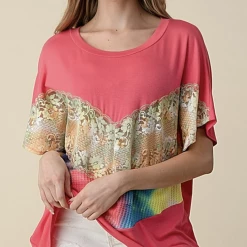 Boutique Simplified New Arrivals Against All Odds Chevron Tunic