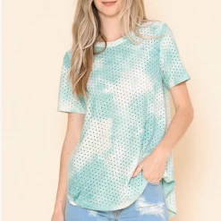 Boutique Simplified New Arrivals Summer Skies Eyelet Top