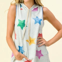 Boutique Simplified New Arrivals Twinkle In Your Eye Tank Hoodie