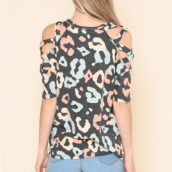 Boutique Simplified New Arrivals Happy Strappy Cold Shoulder Top