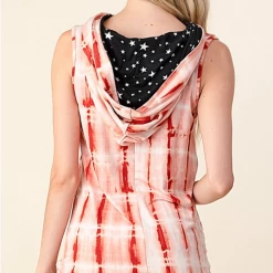 Boutique Simplified New Arrivals Star Gazing Hooded Tank