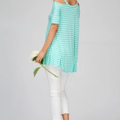 Boutique Simplified New Arrivals Minty Fresh Loose Fit Top