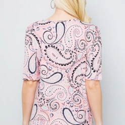 Boutique Simplified New Arrivals Perfectly Paisley Twist Top