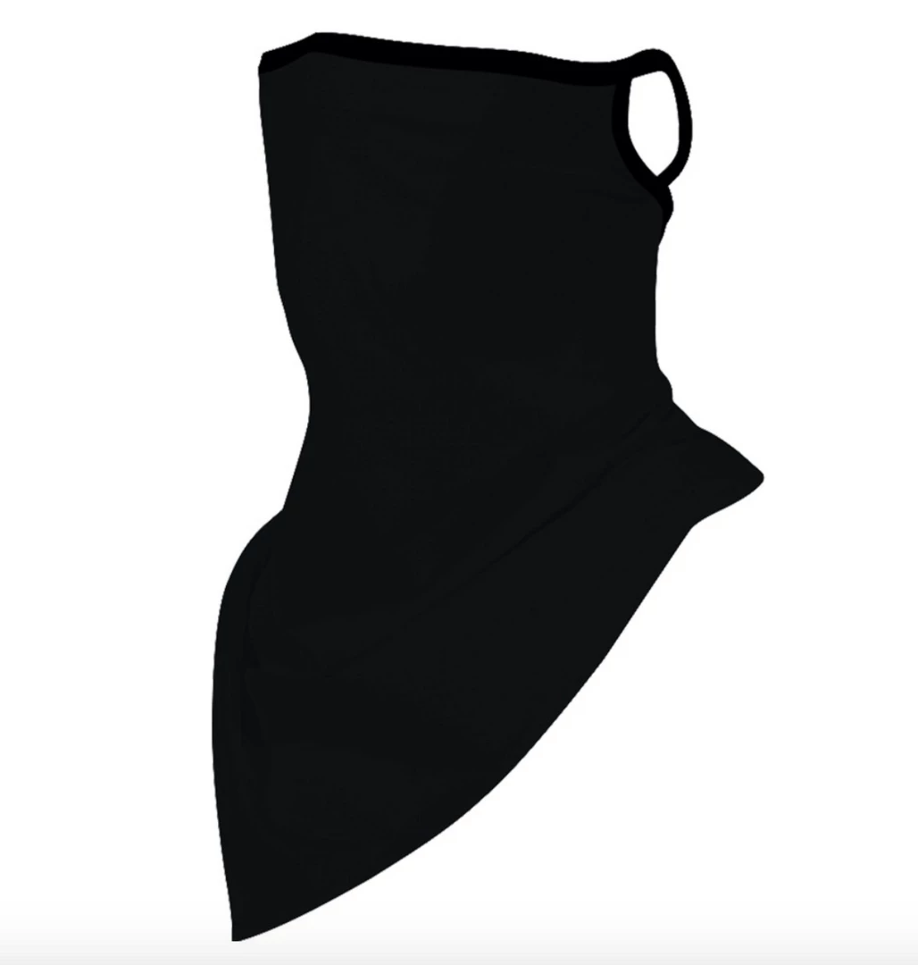 Iris & Rainbow Boutique #C122 Black Bandana Face Covering 4 Iris & Rainbow Boutique #C122 Black Bandana Face Covering