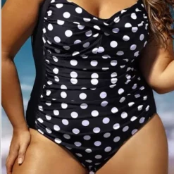 Iris & Rainbow Boutique #C159 Polka Dot Siren Swimsuit