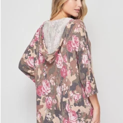 Boutique Simplified Enchanted Camo Hoodie New Arrivals